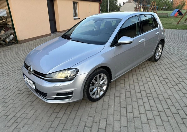 Volkswagen Golf cena 47900 przebieg: 134000, rok produkcji 2013 z Leszno małe 106